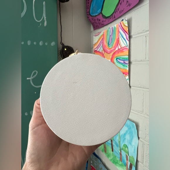 Limited Edition Retired PANDORA Leather Round Jewelry Organizer Travel Box⚡️ - Picture 7 of 12